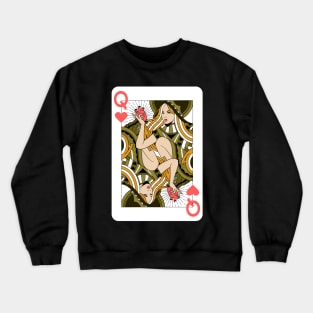 Queen of Hearts Crewneck Sweatshirt